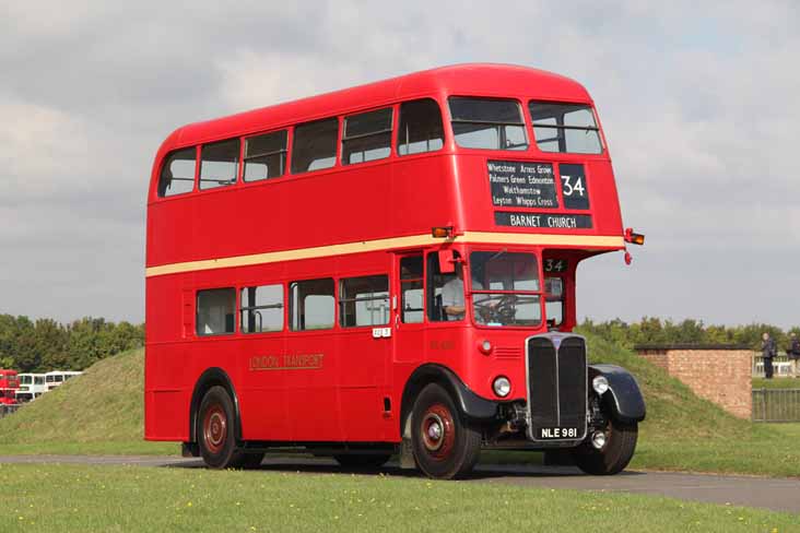 London Transport AEC Regent 3RT Park Royal RT4317